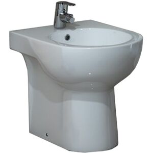 Arcdesign Selection Bidet filo muro Calar ceramica bianca