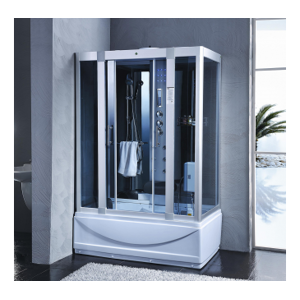 Arredo Casa Facile Cabina Idromassaggio Sauna Bagno Turco 135x80 Full Optional Touch Screen - Luxury