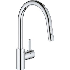 Miscelatore Lavello Grohe Eurosmart Cosmopolitan Monocomando Con Doccetta Estraibile A Due Getti (31481001)