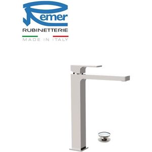 Remer Miscelatore Monocomando Remer Absolute Au 10l Per Lavabo Alto Con Scarico Click-Clack