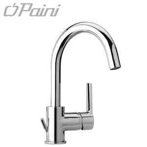 Miscelatore Monocomando Monoforo Paini Le Mans Lavabo Con Bocca Tubo Orientabile E Scarico Automatico 1,1/4'' 90cr250