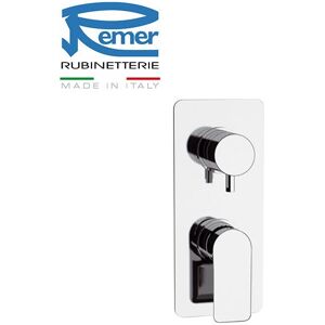 Remer Miscelatore Monocomando Remer Infinity I 93 Per Doccia Con Deviatore A Tre Vie Su Piastra Unica