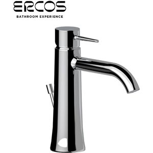 Ponsi Miscelatore Monocomando Monoforo Ercos Stilnovo Lavabo Con Scarico - Cromo - Cod. Btnovcla01