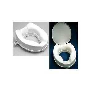 Farmacare Rialzo WC Con Bidet Con Coperchio Altezza 10 cm