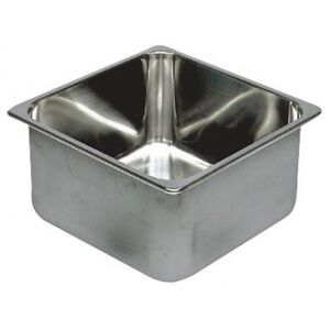 Lavello rettangolare in acciaio inox M2