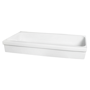 IDRAL Lavabo a canale in ceramica da 120 cm serie KIDS 10395 Bianco Ceramica