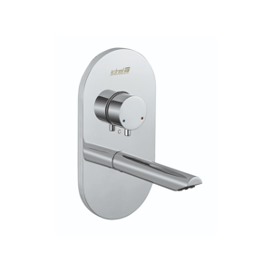 IDRAL Miscelatore termostatico per lavabo da incasso con bocca di erogazione Serie 700 700.B3/1 Cromato Ottone