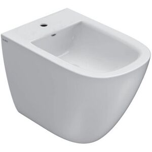 CERAMICA GLOBO Bidetmulti a terra 58x37 cm Globo Stockholm in ceramica LA009BI Bianco Ceramica