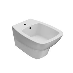 CERAMICA GLOBO Bidet sospeso in ceramica 53x37 cm Globo Daily DAS09BI Bianco Ceramica