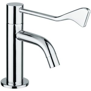 Idral Rubinetto Per Lavabo Minimale Con Leva Clinica 02150 Cromato Ottone