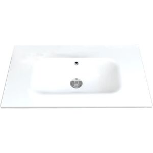 Tecnomat LAVABO INCASSO VENUS GOLD UNA VASCA IN CERAMICA BIANCO 81x2x46 cm (LxHxP)