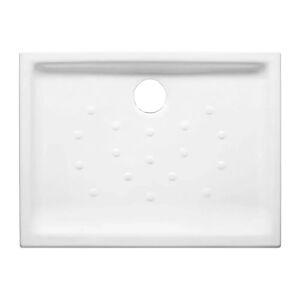 Roca PIATTO DOCCIA  SERIE MALTA IN CERAMICA BIANCO 80x100 cm H 6,5 cm PILETTA Ø 90 mm