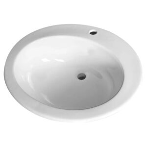 Azzurra LAVABO SOPRAPIANO JOLLYMAX 62x52 cm CERAMICA BIANCO EUROPA