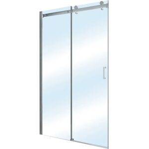 Tecnomat PORTA DOCCIA TIGER SCORREVOLE 117-119,5 H200cm VETRO TEMPERATO 8 mm TRASPARENTE PROFILI CROMO