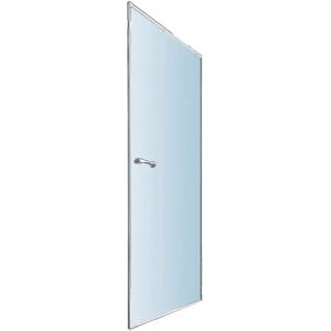 Tecnomat LATO FISSO ADRIA (75-79) H190cm VETRO TEMPERATO TRASPARENTE 6mm PROFILI CROMATI