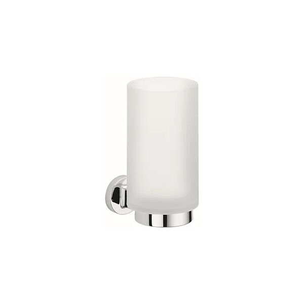 colombo design nordic b5202 porta bicchiere parete bianco cromato codice prod: b52020cr-van