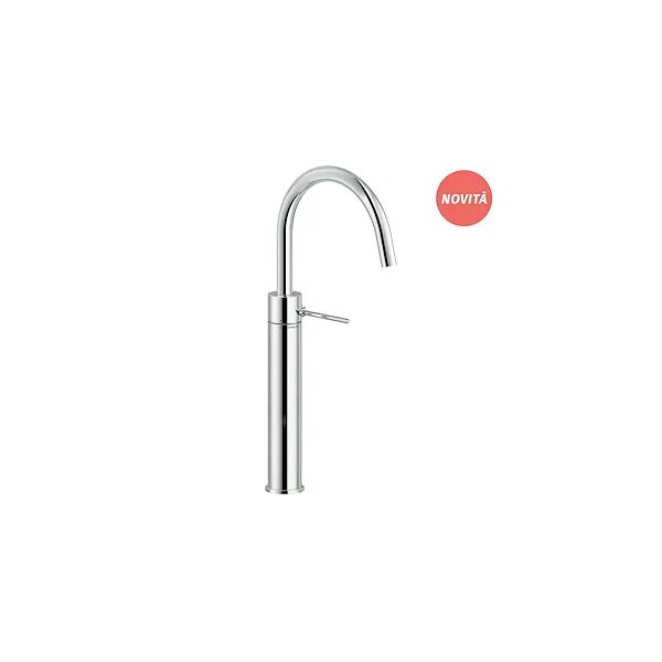 nobili velis miscelatore lavabo monocomando a bacinella  bocca girevole senza scarico codice prod: ve125168/3cr