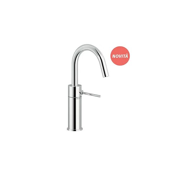 nobili velis miscelatore lavabo monocomando bocca girevole senza scarico codice prod: ve125138/3cr