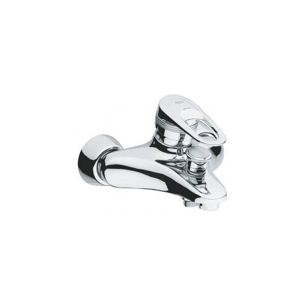 grohe europlus c - vasca doccia cromato con deviatore - 33553000