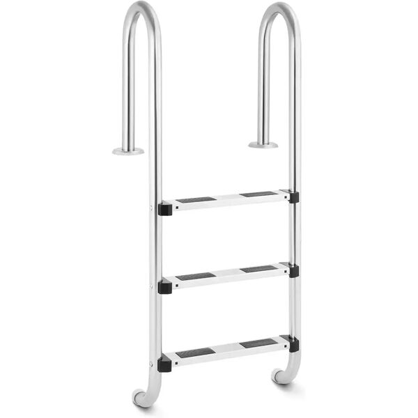 uniprodo scaletta per piscina - 3 gradini - arco stretto uni_pool_ladder_1320