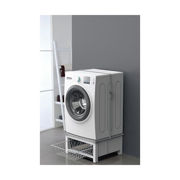 meliconi base rialzo per lavatrice asciugatr base sp.bk