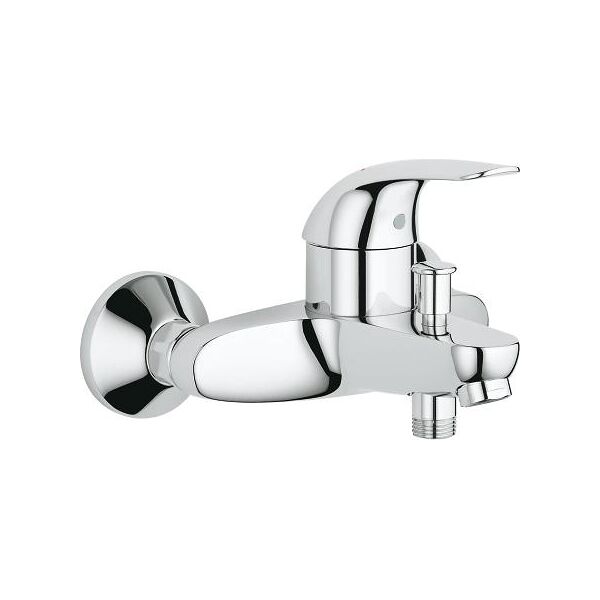 grohe 32743000 miscelatore doccia vasca da parete rubinetto bagno monocomando colore cromo - euroeco - 32743000