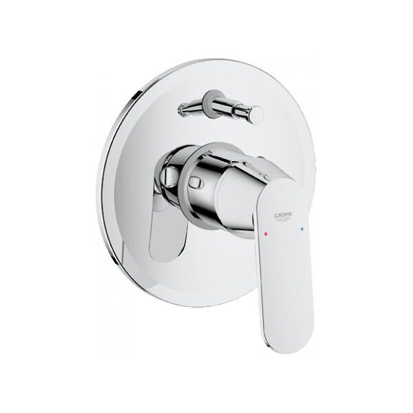 grohe 32879000 miscelatore doccia vasca da parete rubinetto da bagno monocomando colore cromo - eurosmart cosmopolitan - 32879000