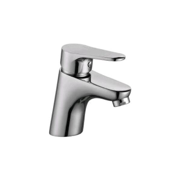 teorema 9g301 miscelatore lavabo monocomando rubinetto bagno con scarico automatico colore cromo - 9g301 t-gold