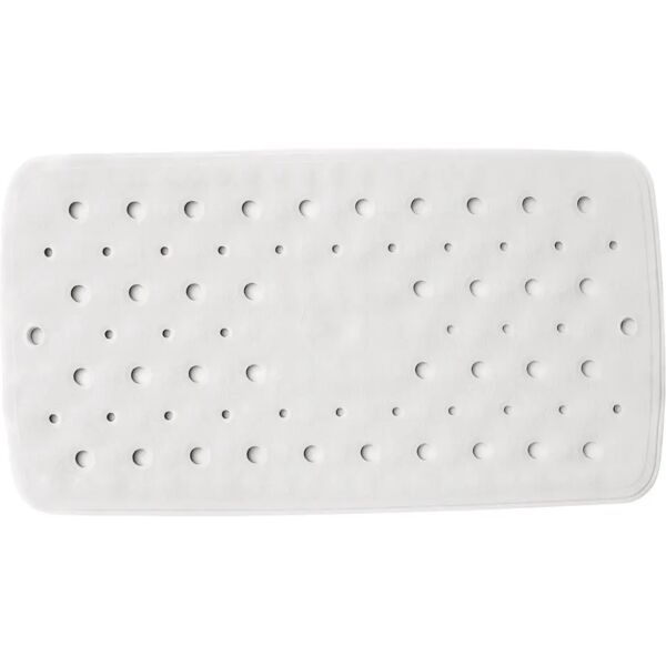 tecnomat tappeto gomma normal 36x71 cm bianco antiscivolo