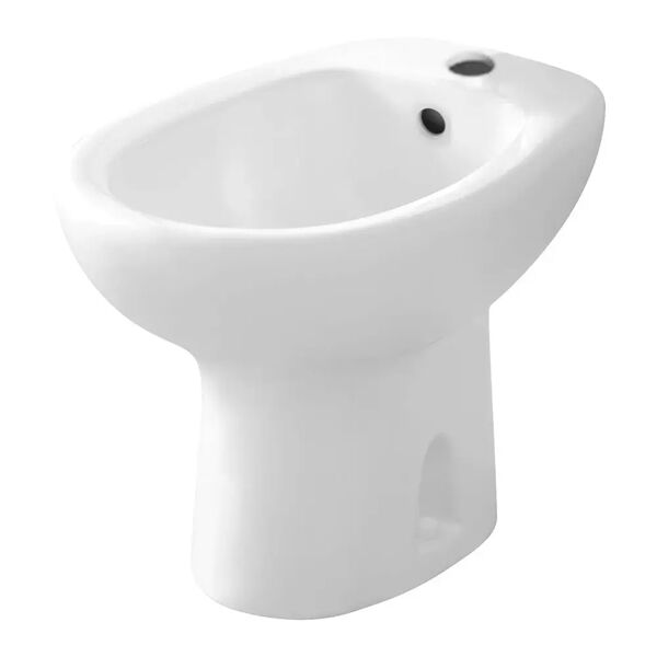 tecnomat bidet serie gilda a terra in ceramica bianca