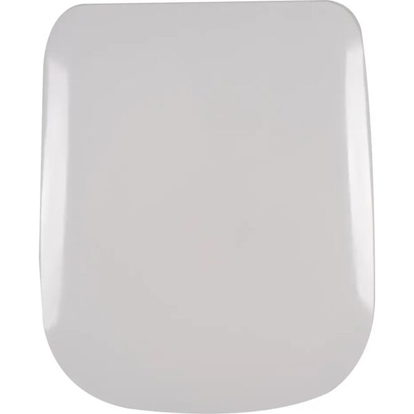 ideal standard sedile wc serie entella poliestere bianco cerniere metallo soft close