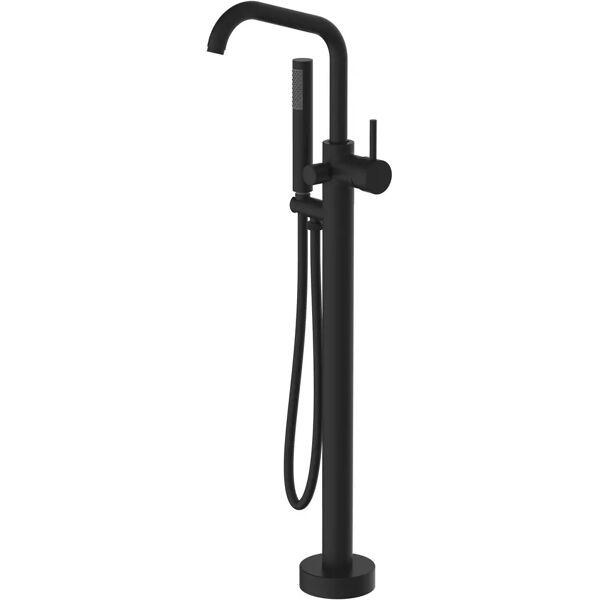 teorema miscelatore colonna vasca  keo nero per vasca da bagno freestanding