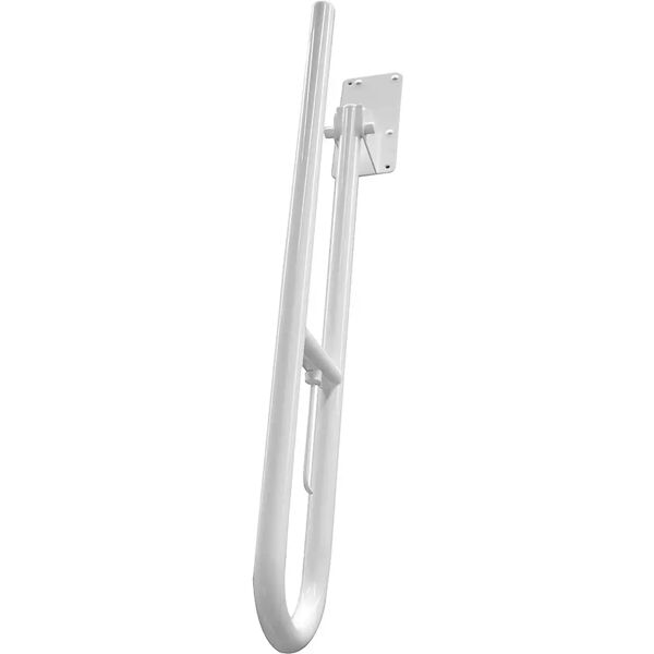 ital_secure_by_goman barra ribaltabile italsecure 75 cm Ø 32 mm acciaio verniciato bianco portata 150 kg