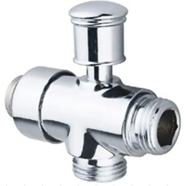 tecnomat deviatore di flusso 1/2'' x 3/4'' per colonne doccia in ottone cromo