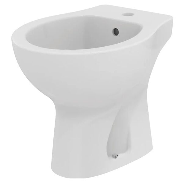 tecnomat bidet dolomite serie quarzo a terra in ceramica bianca