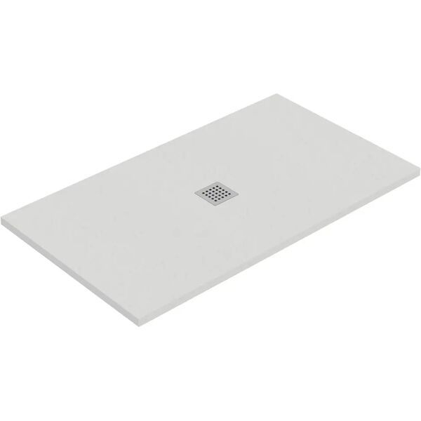 tecnomat piatto doccia tevere pietra marmoresina bianco 80x120 cm h 2,2 cm piletta Ø90 mm