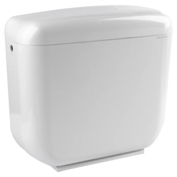 styletech cassetta wc vaso monblocco  genius doppio tasto 3-9 l placca fissaggio universale