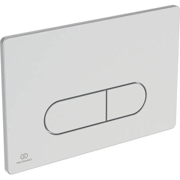 placca wc ideal standard oleas m1 doppio flusso per cassetta prosys cromo satinata