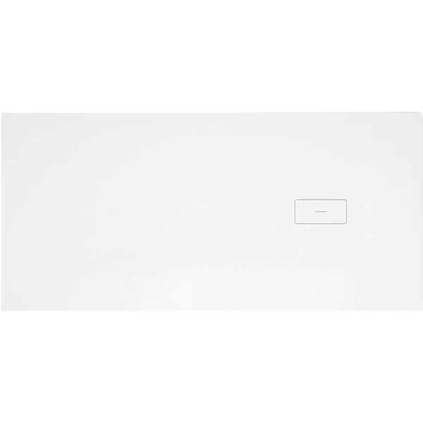 tecnomat piatto doccia serie fusion marmoresina colore bianco 70x120 cm h 2,5 cm piletta inclusa