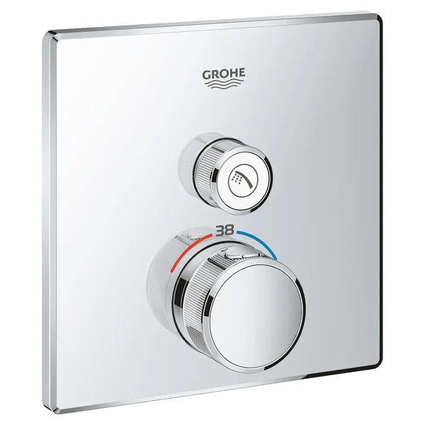 grohe miscelatore termostatico  grohtherm smartcontrol a 1 via parte esterna 29123000