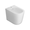 CERAMICA GLOBO Bidet a terra in ceramica 54x36 cm Globo Lalita LT009BI Bianco Ceramica