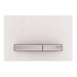 Geberit Sigma 50 115.788.11.2 Placca 2 Tasti Bianco Codice Prod: 115.788.11.2