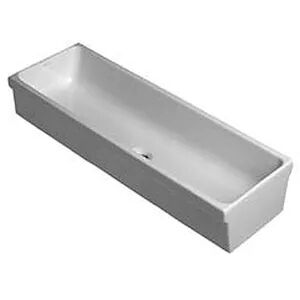 Geberit Elleboro 500.898.00.1 Lavabo A Canale  Lunghezza 120 Cm Profondita' 45 Cm In Ceramica Codice Prod: 500.898.00.1