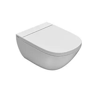 Ceramica Globo Stockholm Vaso Wc Sospeso Senza Brida 51x37 Codice Prod: Las03bi