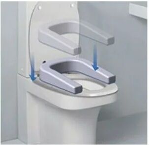 Mediland Rialzo Bidet O Wc con Appoggio a Ventose