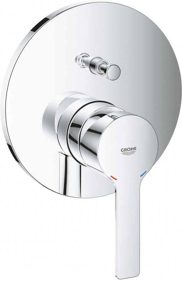 Grohe Lineare Miscelatore Monocomando Cromato A 2 Vie Con Deviatore 24064001