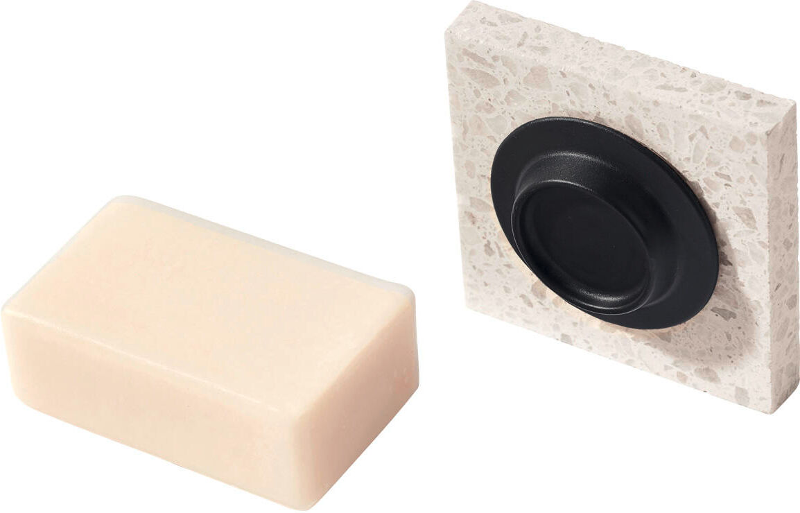 soapi Porta sapone magnetico nero