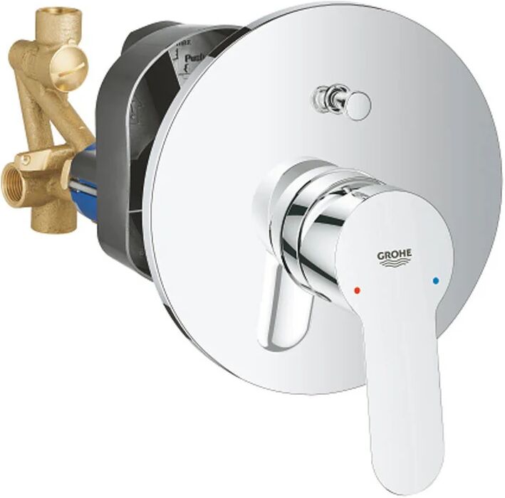 Miscelatore Doccia Incasso Grohe Bauedge 29079000 Cromato