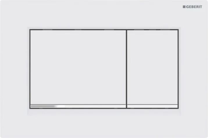 Placca Di Comando Geberit Sigma 30 Bianco E Cromo 115.883.Jt.1 (115.883.JT.1)
