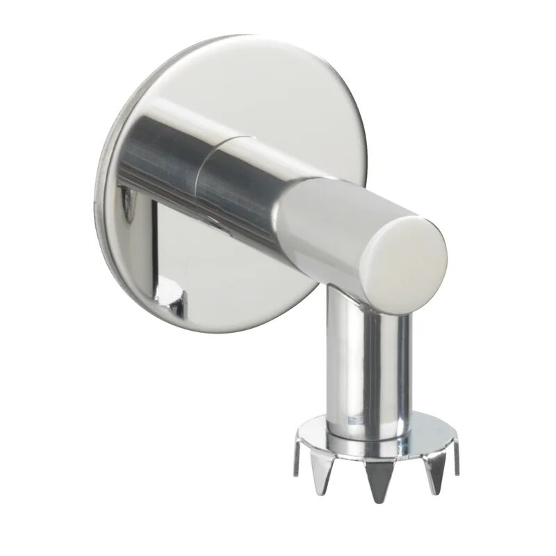 Wenko Porta sapone Portasapone magnetico in acciaio inox argento lucido 7 cm x 4 cm in inox